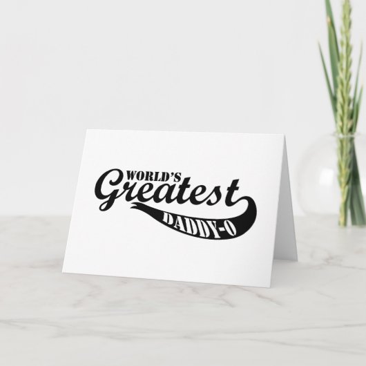 Carte Plus Grand Papa du Monde (Devant)