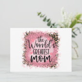 Carte Plus Grande Mère du Monde (Debout devant)