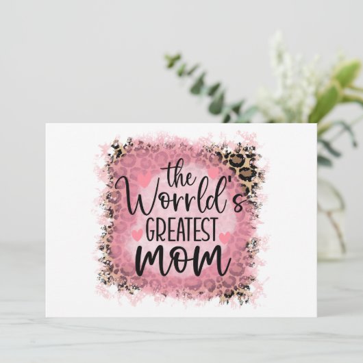 Carte Plus Grande Mère du Monde (Debout devant)