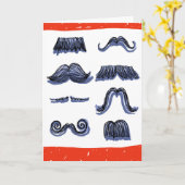 Carte Plus impressionnant qu'un mur des moustaches ! (Fleur jaune)