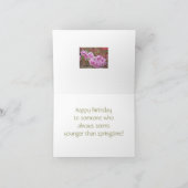 CARTE "PLUS JEUNE QUE LE SPRINGTIME" ANNIVERSAIRE D'AZAL (Intérieur)
