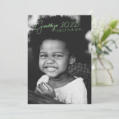 Carte Plus longue année jamais | Noël de famille (Debout devant)