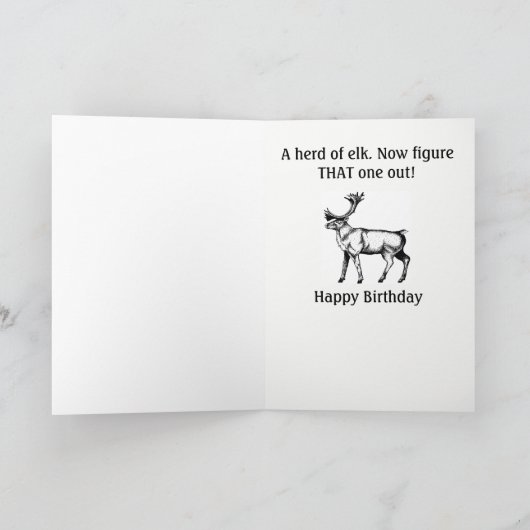 Carte Plus on vieillit... (Intérieur)