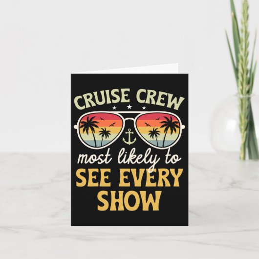 Carte Plus Probable De Voir Chaque Show Correspondant Fa (Devant)