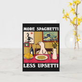 Carte Plus Spaghetti Moins Upsetti Goose (Fleur jaune)