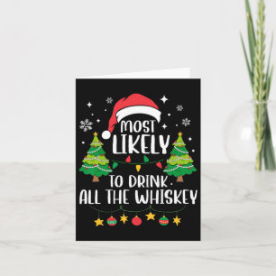 Carte Plus susceptible de boire tout le whisky correspon