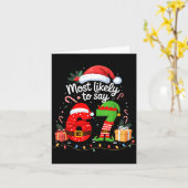 Carte Plus susceptible de dire 67 Meme Six Sept Santa No (Fleur jaune)