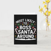 Carte Plus susceptible de donner des ordres au Père Noël (Fleur jaune)