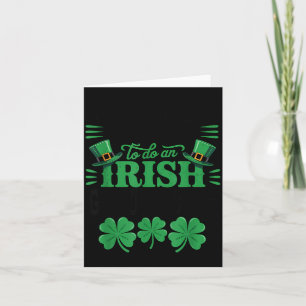 Carte Plus susceptible de faire un au revoir irlandais d