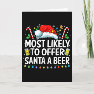 Carte Plus susceptible d'offrir une bière au Père Noël A