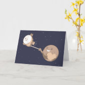 Carte Pluton Selfie (Fleur jaune)