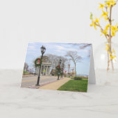 Carte Plymouth MA front de mer (Fleur jaune)