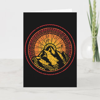 Carte Pneus de VTT cool rayons de roue crépuscule bande 