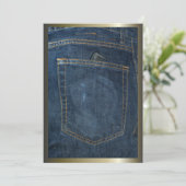 Carte Poche Denim Jeans bleu (Debout devant)