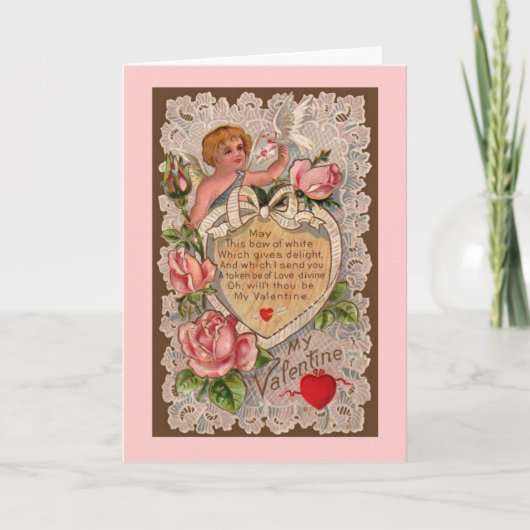 Carte Poem de Cupid (Devant)