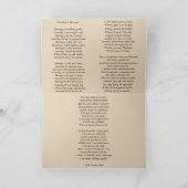 Carte : poème anniversaire (Intérieur)