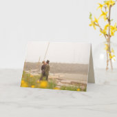 Carte : poème anniversaire (Fleur jaune)