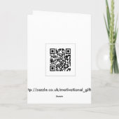 Carte Poème d'amitié (Dos)