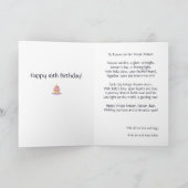 Carte Poème d'Anniversaire de la Grande Nièce cust (Intérieur)