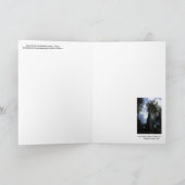 Carte Poème de Joyce Kilmer Arbres pour cadre 5x7 plié (Intérieur)