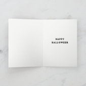 Carte Poème d'Halloween (Intérieur)