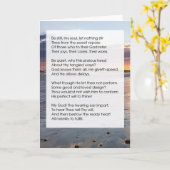 Carte Poème - Être encore (Fleur jaune)