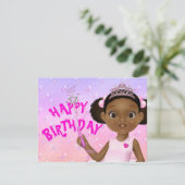 Carte Poème Fairy Princess Ballerina (Debout devant)