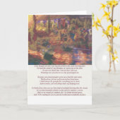 Carte Poème II d'Amys (Fleur jaune)