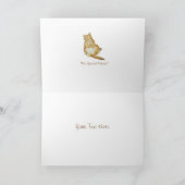 Carte poème original de sympathie pour chat et animal de (Intérieur)