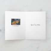 carte poème originale de sympathie pour chien et a (Intérieur)