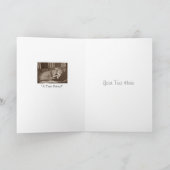 carte poème originale de sympathie pour chien et a (Intérieur)