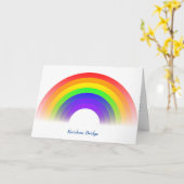 Carte Poème Rainbow Bridge pour la perte d'animaux (Fleur jaune)