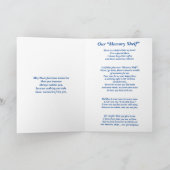 Carte Poème : Souvenirs Spéciaux D'Un Animal De Compagni (Intérieur)