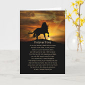 Carte Poème Spirituel Équin (Fleur jaune)