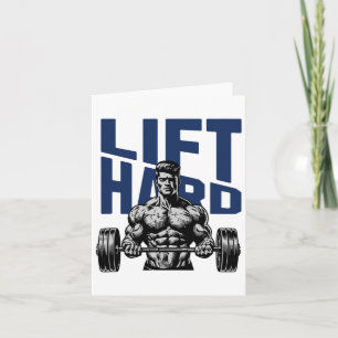 Carte Poids Bodybuilding Gym Motivation Dit