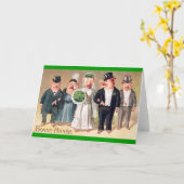 Carte Poignets de Jour de la Saint Patrick (Fleur jaune)