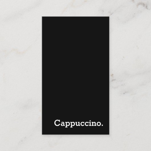 Carte poinçonnée Cappuccino Loyauté foncée vertica (Devant)
