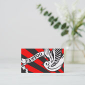 carte poinçonneuse de tatouage de moineau (Debout devant)