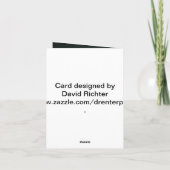 Carte Poing de golf cassé (Dos)