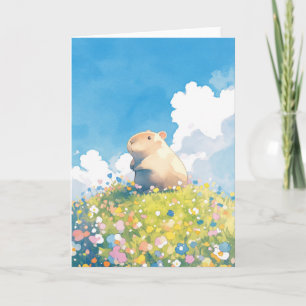 Carte Point de vue du sommet du capybara