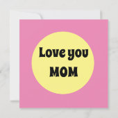 Carte Point jaune grand (Dos)