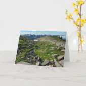 Carte Point Panorama du mont Rainier (Fleur jaune)