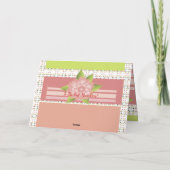 Carte Point Polka mignon (Dos)