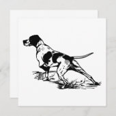 Carte Pointeur anglais (Devant / Derrière)