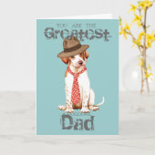 Carte Pointeur Papa (Fleur jaune)