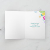 Carte Points colorés Joyeux anniversaire Godgirl (Intérieur)