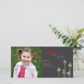 Carte Points couleur Whimsical Oiseaux Arbre Enfants 5e  (Debout devant)