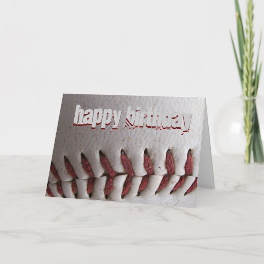 Carte Points De Baseball (Devant)