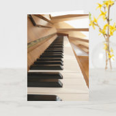 Carte Points de vue clavier (Fleur jaune)