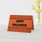 Carte Points d'Halloween (Fleur jaune)